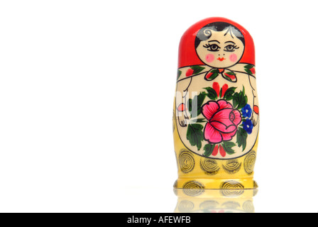 Matryoshka Russische Matroschka Babuschka Stock Photo