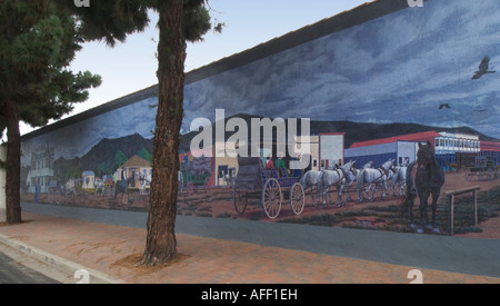 California Central Coast Lompoc wall mural Stock Photo