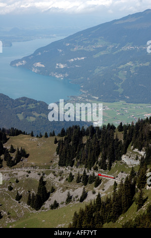 Schynige Platte Railway, Interlaken, Switzerland Stock Photo