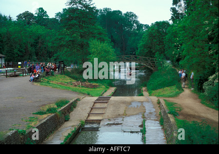 Iffley lock on the river Thames at Iffley Oxford in the summer Stock Photo