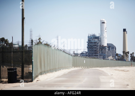 Scattergood Power Plant El Segundo, West Los Angeles, California, USA Stock Photo
