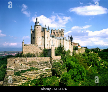 ES - SEGOVIA: Alcazar Castle Stock Photo