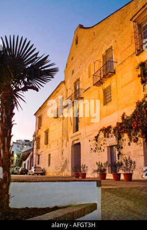 Building in PRETTY ARABIC VILLAGE OF FRIGILIANA SPAIN Stock Photo