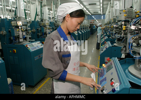 women machinists Stock Photo