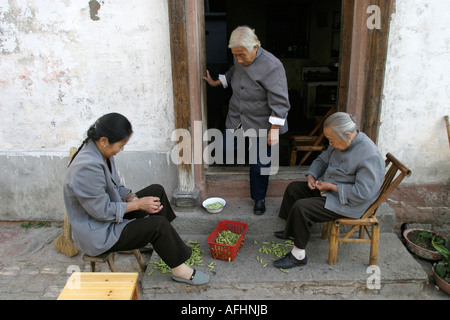 Lanxi Zhuge village Stock Photo