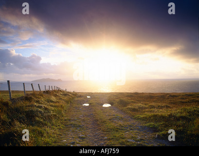 ireland county kerry, dingle peninsula, wild atlantic way, Stock Photo
