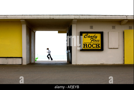 An exampe of 1960 s seaside architecture on the promenade at Littlehampton West Sussex England UK Stock Photo