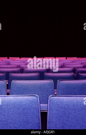 Theater seats Stock Photo