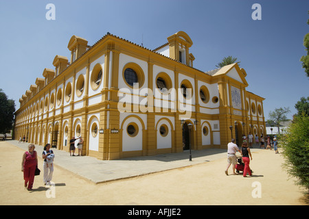 Royal Andalusian school of equestrian art Jerez Spain Stock Photo