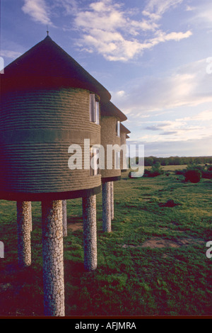 Salt Lick Lodge Tsavo National Park Kenya Stock Photo