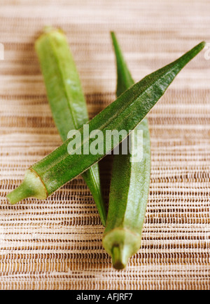 Okra Stock Photo