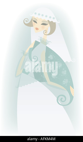 Portrait of a bride Stock Photo - Alamy