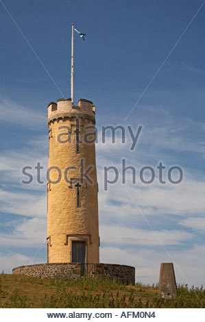 House of Binns Tower, SCOTLAND Stock Photo