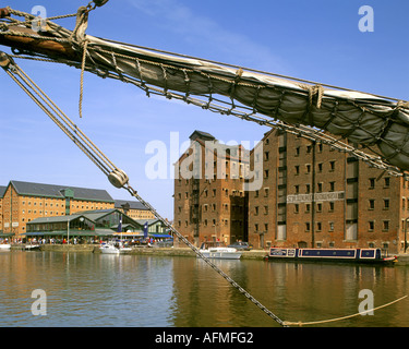 GB - GLOUCESTERSHIRE:  Historic Gloucester Docks Stock Photo