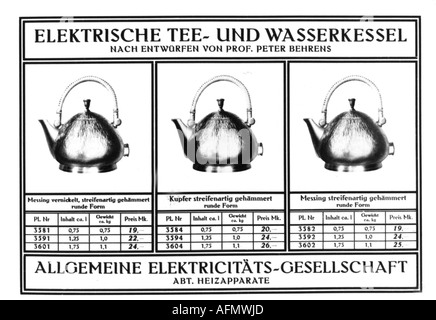 https://l450v.alamy.com/450v/afmwjd/household-household-appliances-aeg-tea-kettle-designed-by-peter-behrens-afmwjd.jpg