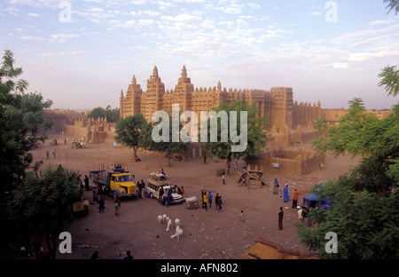 The Grand Mosque, Dejnne, Mali Stock Photo