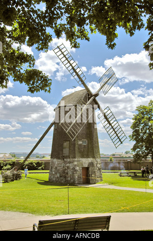 Farris Windmill Historic Greenfield Village and Henry Ford Museum located at Dearborn Michigan Stock Photo