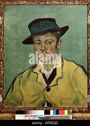 Portrait of Armand Roulin, oil on canvas painting by Vincent van Gogh ...