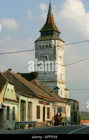 Roumanian village scene Stock Photo