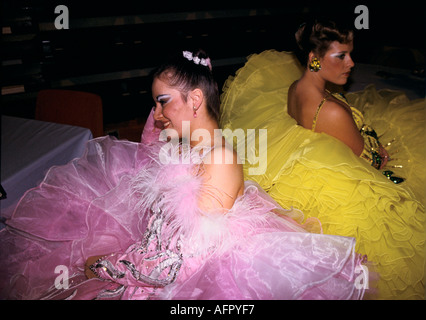 Ballroom dancing competition Winter Gardens, Blackpool Tower Come Dancing Lancashire. 1990s HOMER SYKES Stock Photo