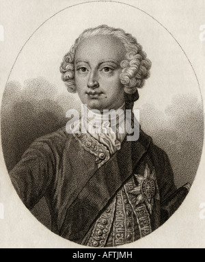 Frederick Louis, Prince of Wales, 1707 - 1751. Eldest son of George II. Stock Photo