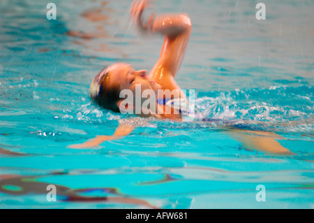 BRITISH SYNCHRONISED SWIMMING CHAMPIONSHIPS WALSALL Stock Photo