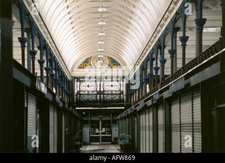 The hall inside Smithfield meat market London England UK Great Britain Europe Stock Photo