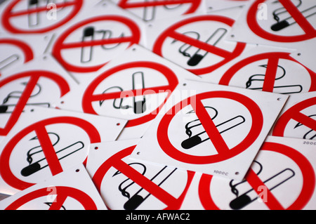 Generic No Smoking sign picture Stock Photo