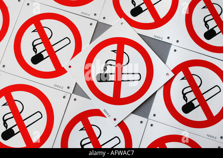 Generic No Smoking sign picture Stock Photo