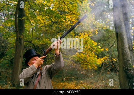 pheasant shoot private shooting party england burleigh burley hill alamy wiltshire nr homer sykes