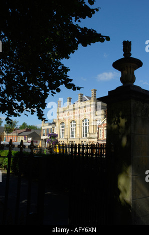 Bedford Corn Exchange viewed from St Paul's churchyard Bedfordshire ...