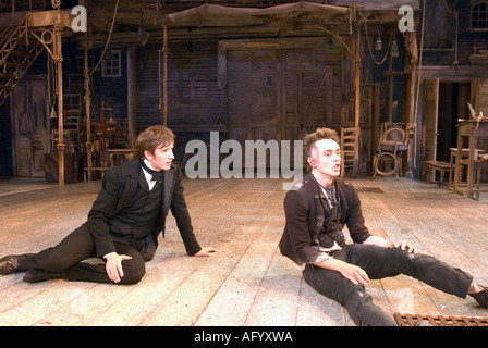 Scene from the play The Life and Times of Nicholas Nickleby by Charles Dickens Chichester Festival Theatre July 2006 Directed by Stock Photo