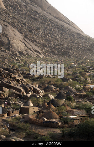 The town of Kassala at the foot of the Taka Mountains, Sudan, Africa Stock Photo