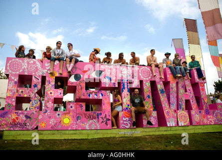 Bestival on the Isle of Wight Stock Photo