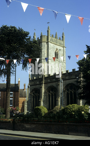 St. Nicholas Church, Alcester, Warwickshire, England, UK Stock Photo