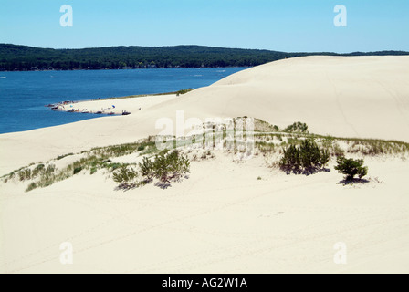 Sleeping Bear Dunes National Seashore Michigan Stock Photo