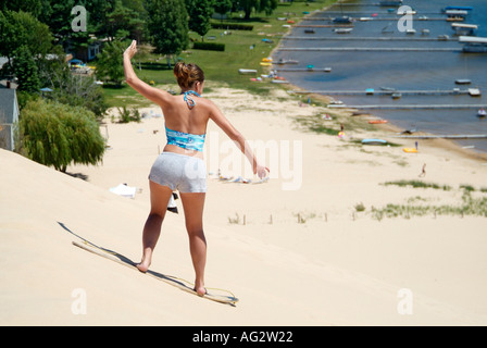 Sleeping Bear Dunes National Seashore Michigan Stock Photo