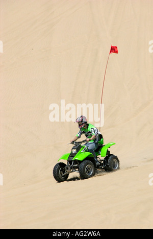 ATV dune buggies auto explore Sleeping Bear Dunes National Seashore Michigan Stock Photo