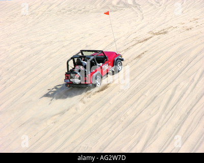 ATV dune buggies auto explore Sleeping Bear Dunes National Seashore Michigan Stock Photo