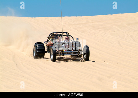 ATV dune buggies auto explore Sleeping Bear Dunes National Seashore Michigan Stock Photo