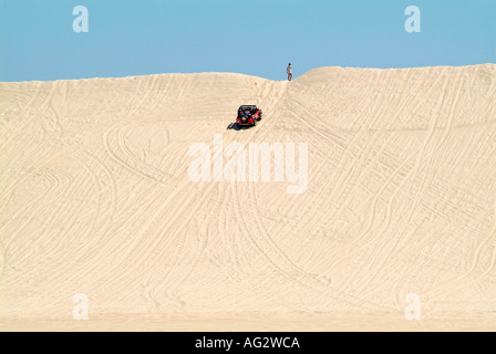 ATV dune buggies auto explore Sleeping Bear Dunes National Seashore Michigan Stock Photo