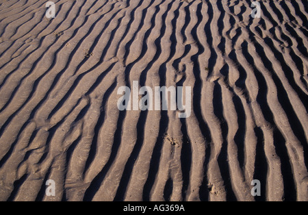 SAND PATTERNS Stock Photo