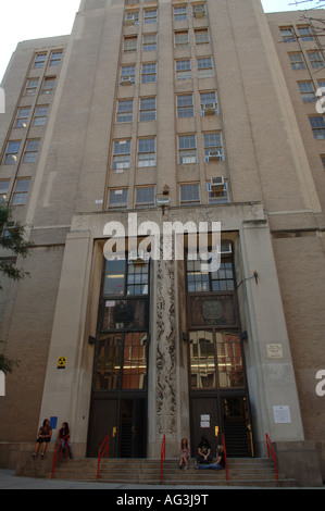 St Joan of Arc Junior High School in NYC Stock Photo