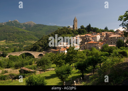 Olargues historic village in the south of France Stock Photo - Alamy