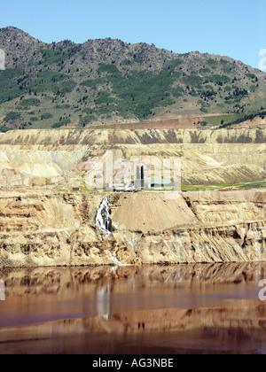 Copper Mining Stock Photo