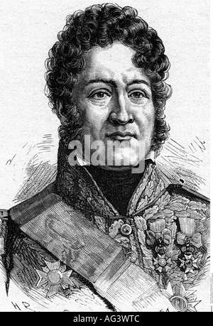 Louis Philippe, 6.10.1773 - 26. 8.1850, King of France 7.8.1830 - 24.2.1848, portrait, engraving, 19th century, after ilustration circa 1830, Bourbon, Duke of Orleans, , Stock Photo