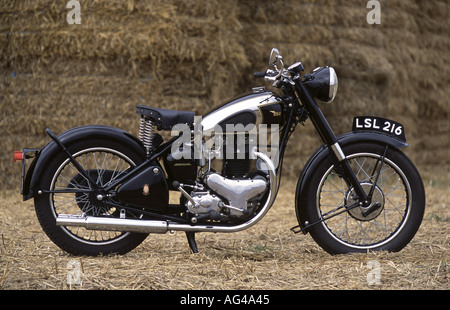 BSA A7 Motorcycle Stock Photo - Alamy
