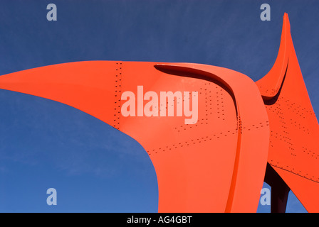 Eagle By Alexander Calder 1971;Seattle;Washington State;USA:FOR EDITORIAL USE ONLY Stock Photo