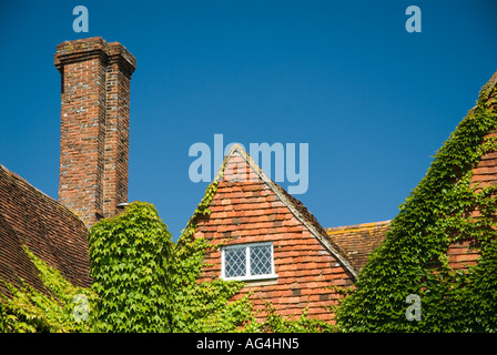 Borders country estate a 16th century Grade II Listed house Dudwell Valley Etchingham East Sussex Stock Photo