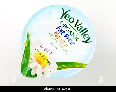 Bio Live Yogurt Stock Photo